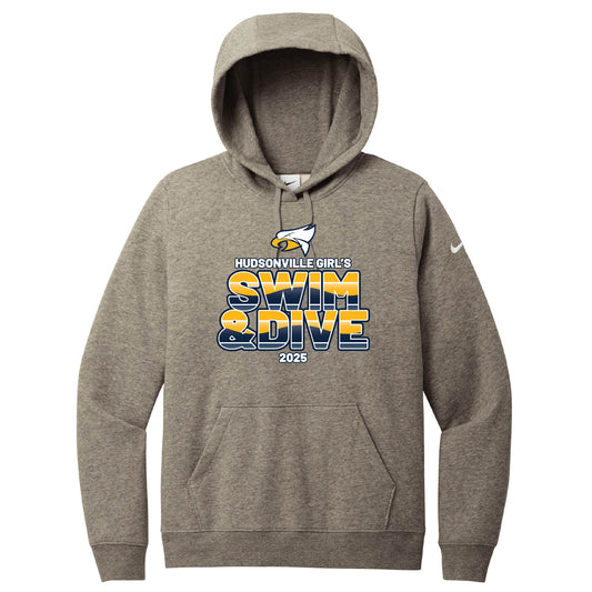 HPS Girls Swim & Dive Nike Women's Pullover Hoodie