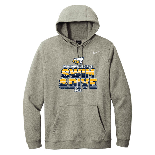 HPS Girls Swim & Dive Nike Men's (Unisex) Pullover Hoodie