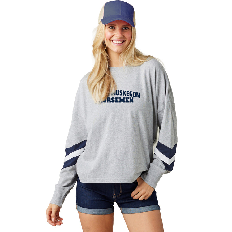 NM Norsemen Ladies Boxy Long Sleeve Shirt