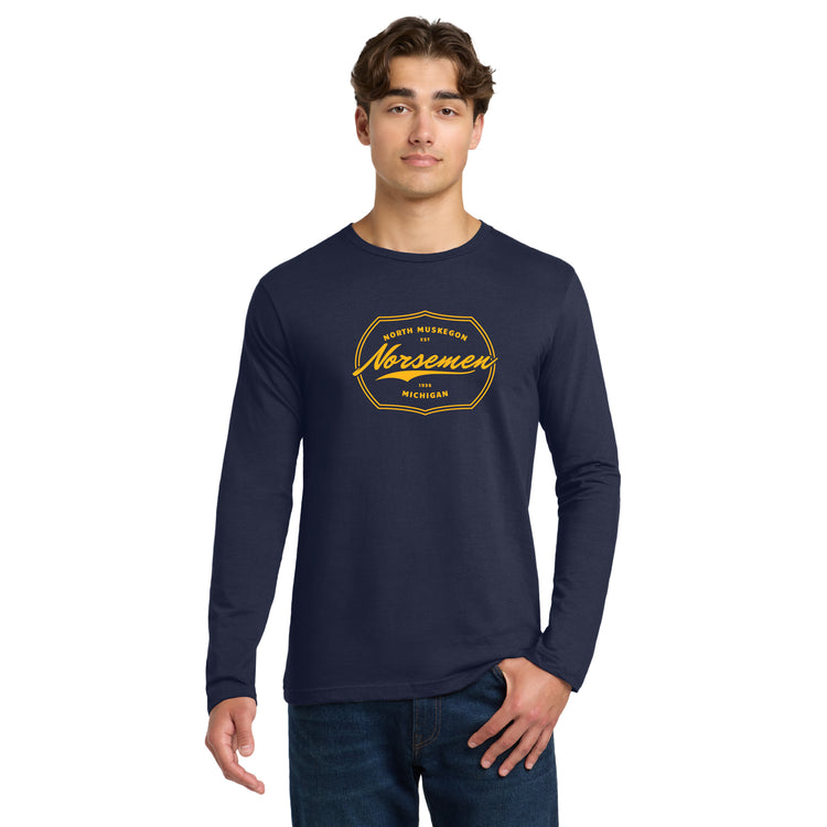 Vintage-style Norsemen Unisex Long Sleeve Shirt
